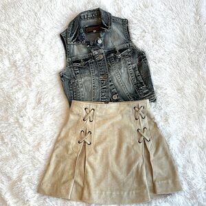 SHE + SKY Stylish Western Skirt